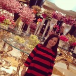 An abundance of flowers at the Aria