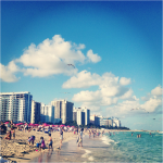 Miami’s perfect weather allows locals and visitors to relax beachside regardless of the seasons. Photo credit: Margarita Wells