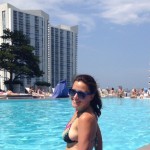 All smiles poolside at Viceroy Miami