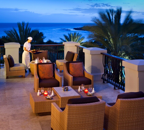 Jun's Sushi Bar, one of the four restaurants at Santa Barbara Beach & Golf Resort in Curaçao.